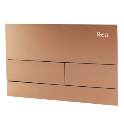 WC öblítő gomb K011A-Q Rea T Brush Copper/Brushed Rose Gold