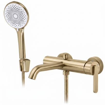 Смесител за вана Rea Ontario Side Brush Gold