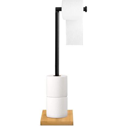 Álló WC papír tartó Black P70505