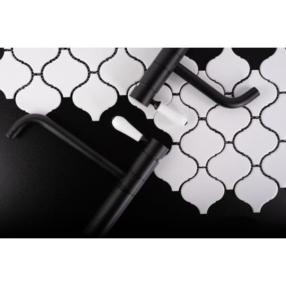Baterie pentru lavoar Rea Serra BLACK negru low