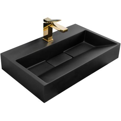 GOYA BLACK MAT 60CM LAVOAR DIN CONGLOMERAT