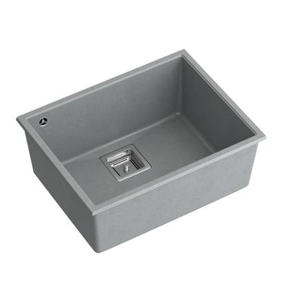 гранитна мивка DAVID 50 Grey  Metallic