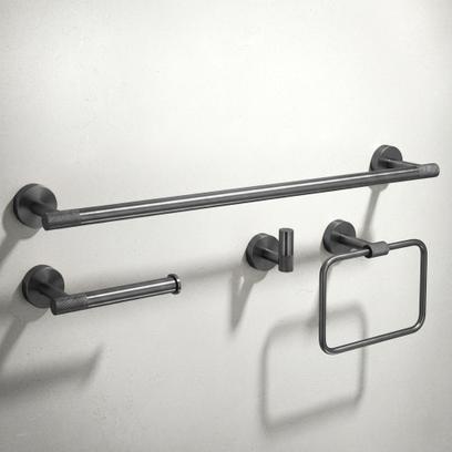 Set accesorii pentru baie GRID Titan 4 piese