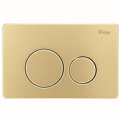 WC öblítő gomb Rea I K011A-Q Gold Brush