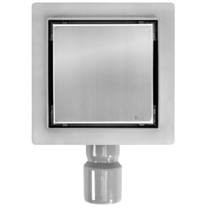 Drenaje lineal REA NEO 150x150 Nickel Brush