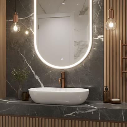 Lavabo sobre encimera Rea Amelia 52
