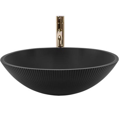 Lavabo sobre encimera REA DELLA Black Matt