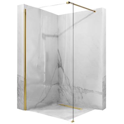 Zuhanyfal Rea Aero Gold N 80 Walk In