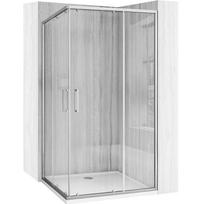 Cabina doccia Rea City 80x100 Nickel Brush