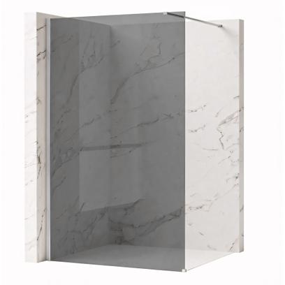 Zuhanyfal Rea Flexi Grey / Chrome 90