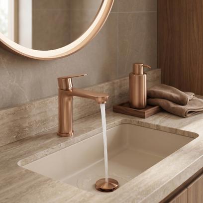 Waschbeckenarmatur Rea Logan Brush Copper