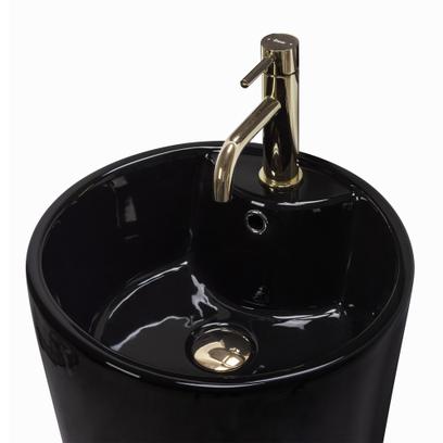 Lavoar de podea freestanding Ceramic BLANKA Negru Black