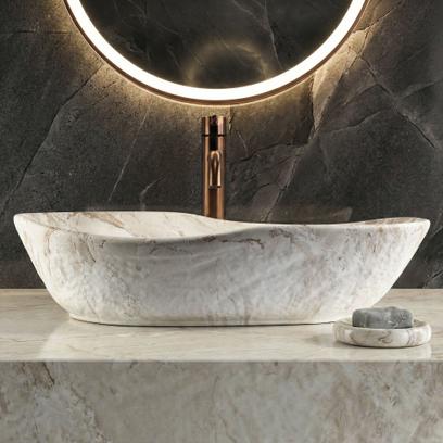 Lavabo sobre encimera Rea Emilia Reno