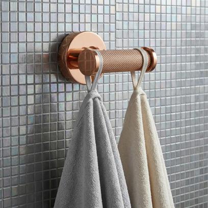 Dupla akasztó 6612 Modern Copper