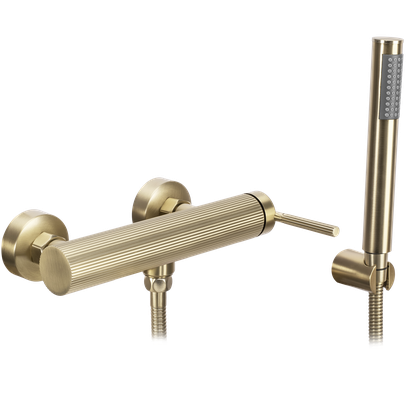 Baterie de duș REA Argon BRUSH GOLD