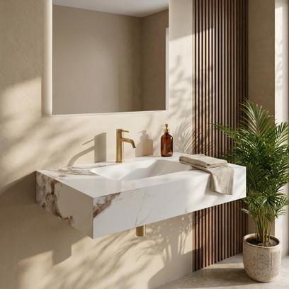 Vasque suspendue REA Aresa Cold Jade 80
