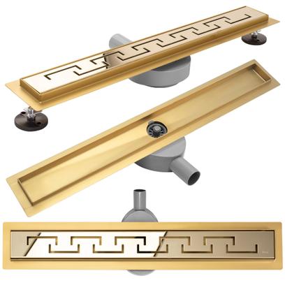 Drenaje lineal Rea Greek PRO MIRROR GOLD 60