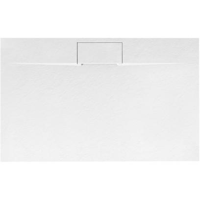 Brodzik prysznicowy Bazalt Long White 80x100