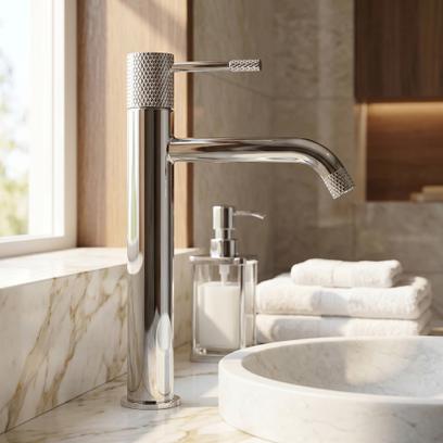 Смесител за мивка Rea Venti Chrome High