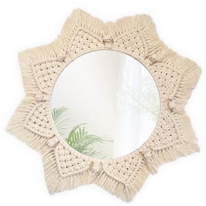 Boho fali tükör 53CM 322048