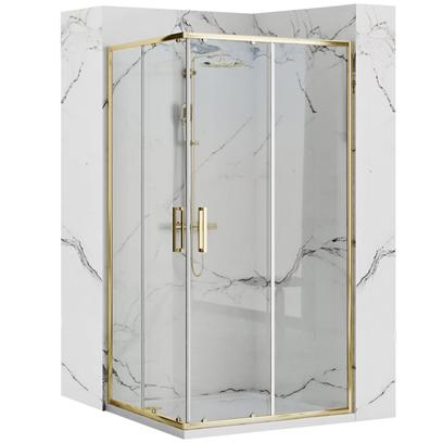 Zuhanykabin Rea Punto 80x100 Gold