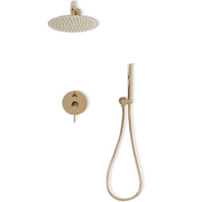 Set de dus incastrabil Rea Lungo L. Gold Auriu + BOX