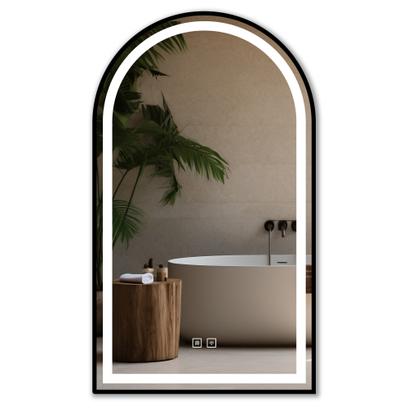 LED seinapeegel 60x100cm DASH BLACK