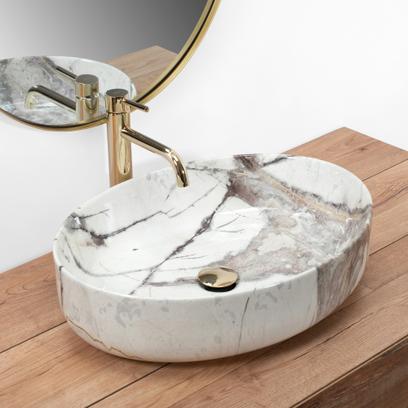 Lavabo sobre encimera REA Queen Thunder Shiny