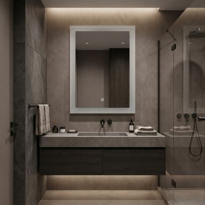 LED seinapeegel 60x80cm SAB-3426