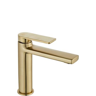 Fürdőszobai csaptelep Rea Verso Brush Gold Low