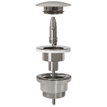 Rea Brush Nickle INOX univerzális leeresztő szelep click-clack rendszerrel