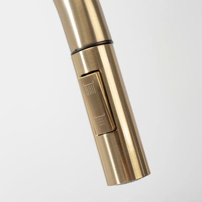 Perlátoros fej konyhai csaptelephez REA Fresh Brush Gold