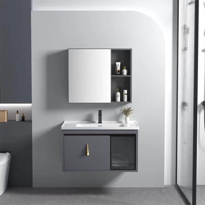 Fürdőszobabútor szett mosdóval Paris 60cm Grey