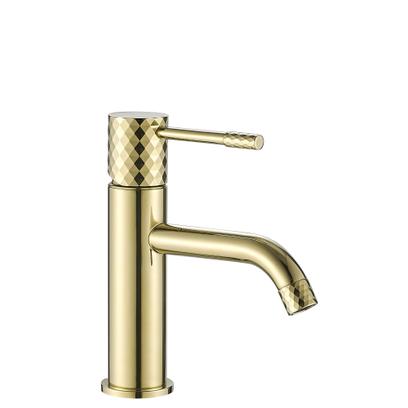 Baterie pentru lavoar Rea Lungo Diamond Gold
