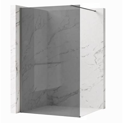 Kabina prysznicowa Walk-In Rea Flexi Grey / Tytan 110