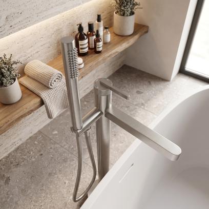 Robinet autoportant Rea Grace Brush Nickel