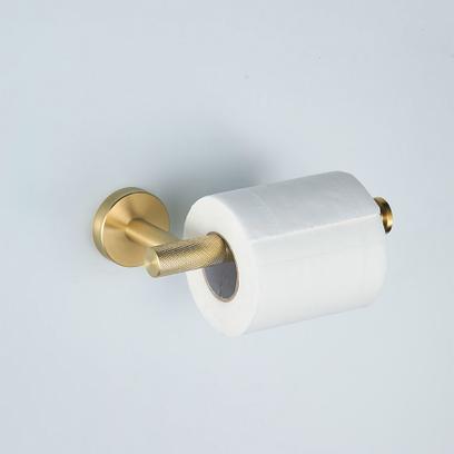 Falra szerelhető wc papír tartó 6611 Modern Brush Gold