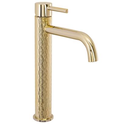 Baterie lavoar Rea Lungo ART Gold Auriu inalta