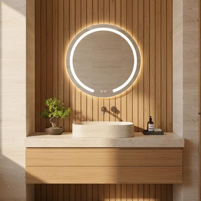 LED seinapeegel 50cm Modern