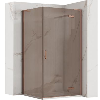 Zuhanykabin REA Hugo 100x90 Copper Brush