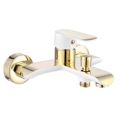 Baterie pentru cadă REA Bloom White gold