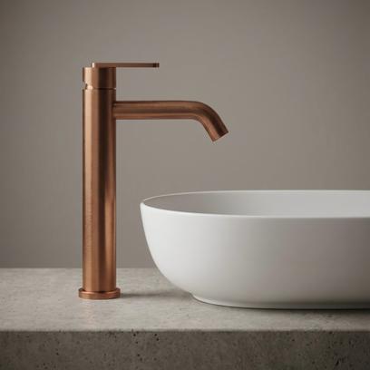Baterie pentru baie Rea Ontario Brush Copper