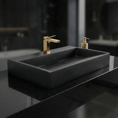 GOYA BLACK MAT 60CM LAVOAR DIN CONGLOMERAT