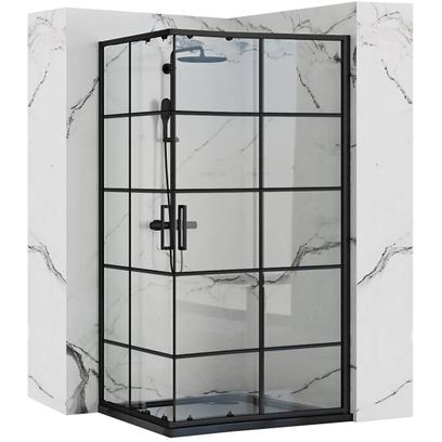 Zuhanykabin Rea Concept Black 80x100