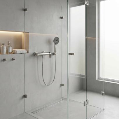 Miscelatore doccia Rea Hunter Brushed Nickel