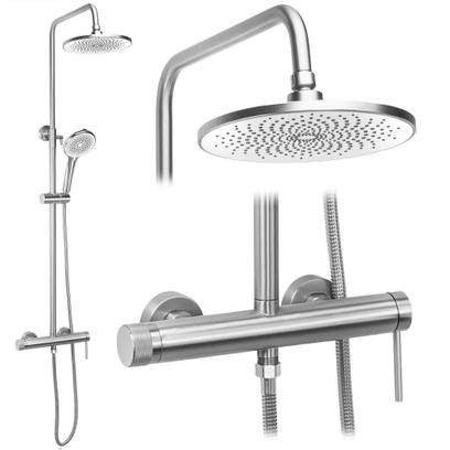 Zuhanyszett Rea Foss Clif Brush Nickel