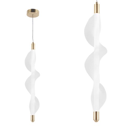 LED lamp G008-1CP WHITE/GOLD