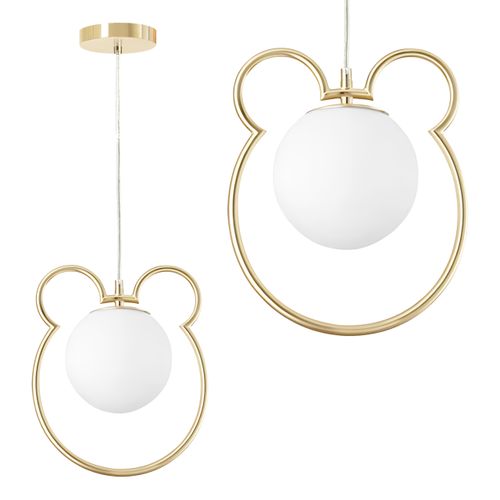 Candeeiro Suspenso G105-1W Gold