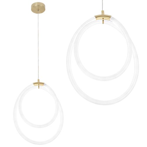 LED lampa G021-CP Gold