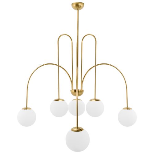 Ceiling Lamp Gold APP1584-6CP